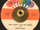 Mark Murphy -Why Don't You Do Right?- Mod Popcorn 45 on Riverside - Hear