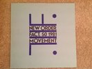 New Order Fact.50 1981 Movement LP