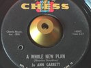Jo Ann Garrett -A Whole New Plan- Northern Soul 45 on Chess - Hear