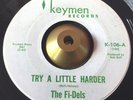 The Fi-Dels -Try A Little Harder- Northern Soul 45 on Keymen - Hear