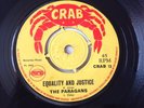 THE PARAGONS EQUALITY AND JUSTICE 7'' 45 RARE UK ORIGINAL 1969 CRAB 13.