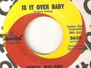 CINDY MALONE Is It Over Baby Its Up To You CAPITOL KITTENS  NORTHERN SOUL 45