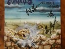 MANOS - AT MANIA OF DEATH  ORIGINAL LP MIT AUTOGRAMMEN