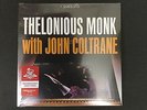 THELONIUS MONK WITH JOHN COLTRANE-NEW LTD EDITION GOLD LP OF 750 NEWBURY COMICS