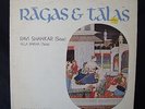 RAVI SHANKAR Ragas & Talas WORLD PACIFIC Inner US Press LP EX