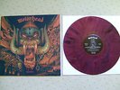 Motörhead Sacrifice LP Red Marbled Splatter Lemmy Motörizer Aftershock Wörld is