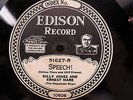 Billy Jones & Ernest Hare / Arthur Hall & John Ryan - EDISON 51627 - Speech