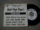 FABIAN RARE PROMO EP HOLD THAT TIGER TEEN W/PS EX+