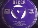 THE STARGAZERS   I SEE THE MOON ** 1954 Tri DECCA 45 MINT-
