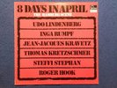 Lp 8 Days In April, Udo Lindenberg, White Label Musterplatte