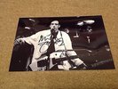 MICK JONES   -  THE CLASH     - SIGNED 10X8  BW PHOTO  -  AUTHENTIC - UACC