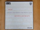 Philips 835 198 / 200 AY 3lp Bach solo violin sonatas and partitas Grumiaux HiFi