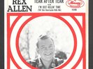 REX ALLEN   TEAR AFTER TEAR   PS PIC NM NICE PICTURE SLEEVE ONLY