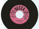 R & B  45 THE BARONS FORGET  ABOUT ME ON DECCA ORIGINAL STRONG VG  PROMO