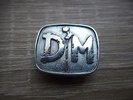 DEPECHE MODE PIN BADGE METAL + FLYER WORLD VIOLATION TOUR 1990 RARE