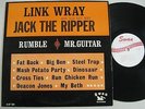 LINK WRAY . 50s . R&R . RARE . LP . Jack The Ripper . EXC