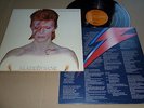DAVID BOWIE - ALADDIN SANE RARE 1973 ORANGE RCA GATEFOLD LP WITH INNER NICE COPY