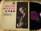 JACKIE McLEAN lp 4, 5 and 6 PRESTIGE NEW JAZZ  RVG 8279 PROMO ORIGINAL