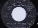 Northern Soul 45 E.J. & ECHOES Put A Smile On Your Face DIAMOND JIM HEAR