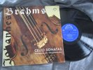 ANDRE NAVARRA BRAHMS Cello  Sonatas, w/ Holecek Piano SUPRAPHON HI-FI STEREO NM