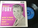 EP   BILLY  FURY   DFE 6694  DECCA   ANGLAIS  DE  1961   EX / VG+