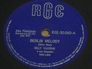 BILLY VAUGHN 1961 Berlim melody/Theme Come September RARE  10” 78 RPM  BRAZIL
