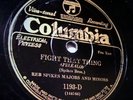Reb Spikes Majors & Minors-Columbia 1193-D Fight That Thing (LA 1927)