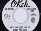 Funk 45 DETROIT CITY LIMITS Ninety Eight Cents Plus Tax OKEH HEAR