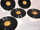 Set of 5 ELVIS 78rpm SUN REISSUE records Mystery Train That's alright Blue Moon