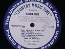 WARNER MACK / JEAN SHEPARD: Country Music Time Radio Show LP (wol) Country