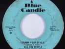 Funk 45 ALL THE PEOPLE Cramp Your Style BLUE CANDLE HEAR