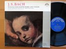 SUA 10549-50 Bach Violin Harpsichord Sonatas 2xLP Josef Suk Ruzickova Supraphon