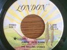 THE ROLLING STONES rare Jumpin’ Jack Flash green vinyl London CDN EX 45
