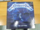 METALLICA RIDE THE LIGHTNING LP UK MFN 27 A1/B1 NM/VG+ & INNER