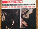 Thelonious Monk w/ Johnny Griffin - In Action Riverside 262 DG LP NM