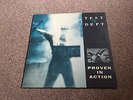 TEST DEPT - PROVEN IN ACTION - 1991 LP EX/EX - BUY MORE COMBINE POSTAGE LOOK