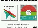 Boys Like Girls S/T 10yr Anniv Vinyl Sold Out,1st Press,Tri-color #/500