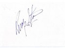 GREAT GENUINE AUTOGRAPHS OF RINGO STARR & BARBARA BACH SIGNED CARDS THE BEATLES