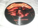 1METALLICA -RIDE THE LIGHTNING- VERY HARD TO FIND RED COVER PICTURE LP 1989 MINT