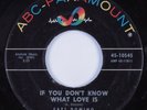 R&B Soul 45 FATS DOMINO If You Don't Know What Love Is ABC-PARAMOUNT HEAR