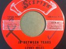 * LENNY MILES In Between Tears / I Know Love POPCORN ROCKER Scepter 45 Hear