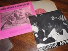 NEGATIVE APPROACH, Tied Down, Touch and Go, 1985, pink sleeve and label