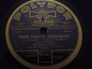 MADELEINE GREY  / RAVEL trois chants hebraiques  / POLYDOR