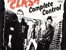 THE CLASH 1977 GERMAN CLEAR VINYL *COMPLETE CONTROL*