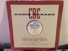 Art Morrow Orchestra : CBC Transcription LP VG+ Nick Ayoub