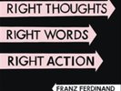 Franz Ferdinand-Right Thoughts, Right Words,  (US IMPORT)  Vinyl / 12