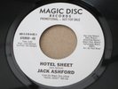 JACK ASHFORD Hotel Sheet FUNK DISCO Soul 7
