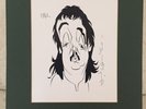 Paul McArtney Original Drawing by Jimmy Hall Thomson (Melody Maker) 1970's