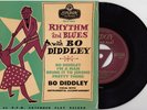 BO DIDDLEY Rhythm And Blues (LONDON) Gold Tri Centre UK EP