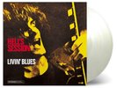LIVIN' BLUES - HELL'S SESSION (LTD CLEAR WHITE VIN   VINYL LP NEW